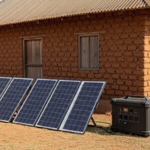Portable Solar Power Station for Home Backup